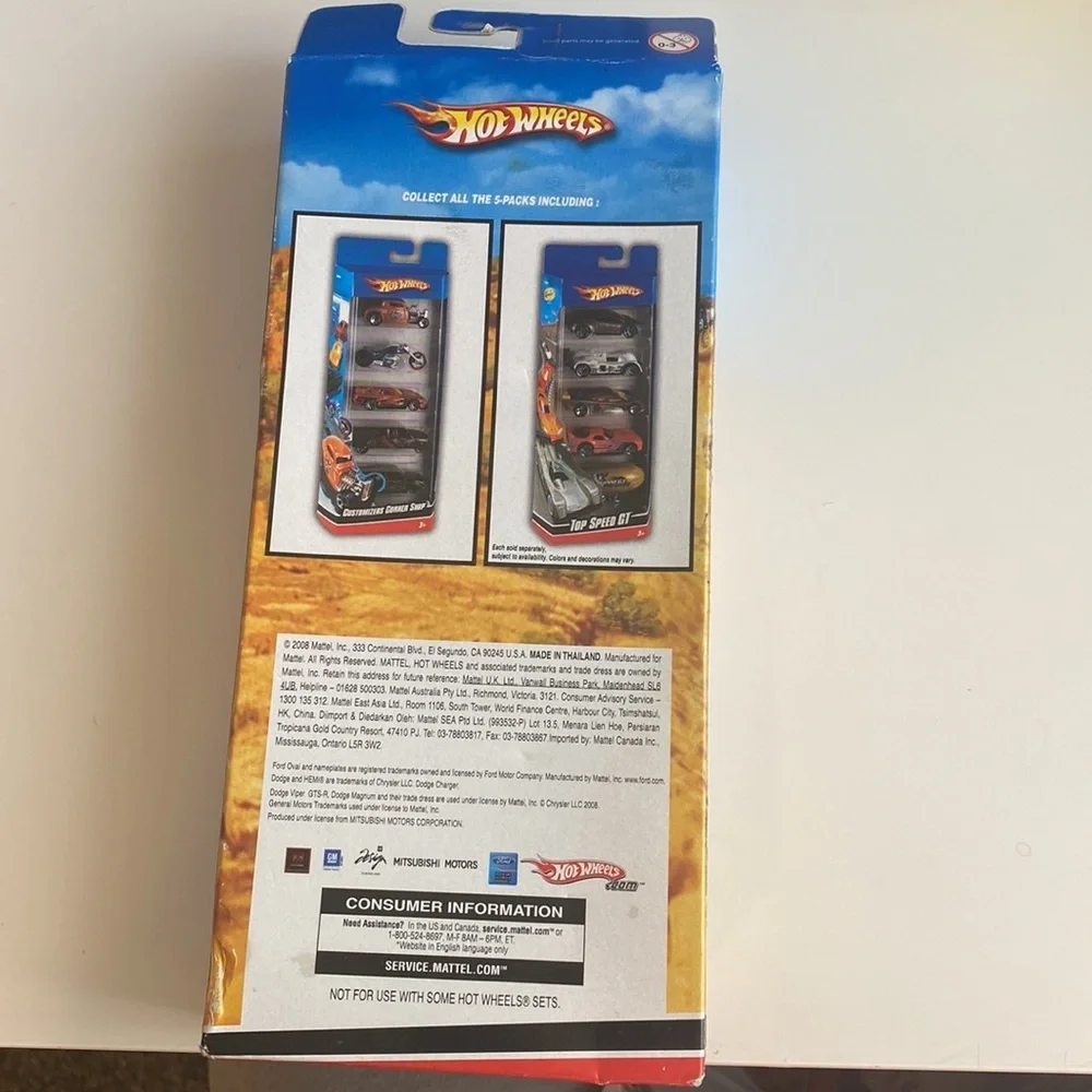 Hot Wheels 2008 Desert Race 1000 Set